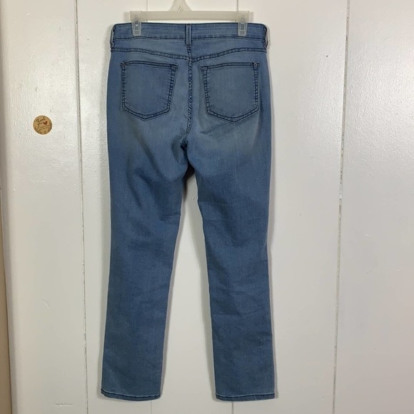 NDYJ LEGGING LIFT TUCK TECHNOLOGY SIZE 6 JEANS FIVE POCKETS ZIPPER CLOSURE - Picture 3 of 12